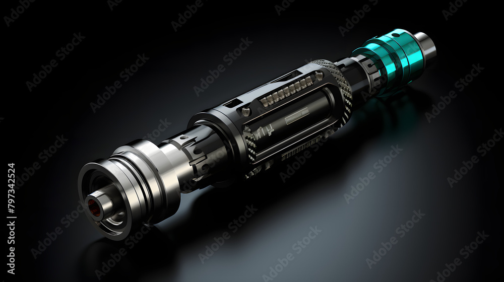 Hydraulic Cylinder mechanic icon 3d Hydraulic Cylinder mechanic icon 3d