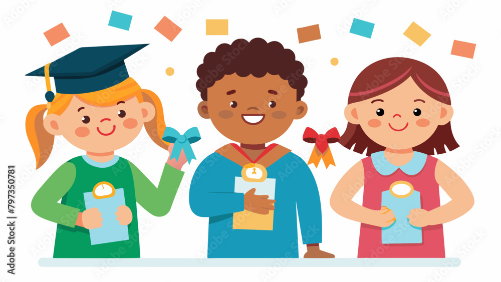 A group activity where children decorate their own special Potty Training Grad sashes using stickers and markers. A group activity where children decorate their own special Potty Training Grad sashes using stickers and markers.