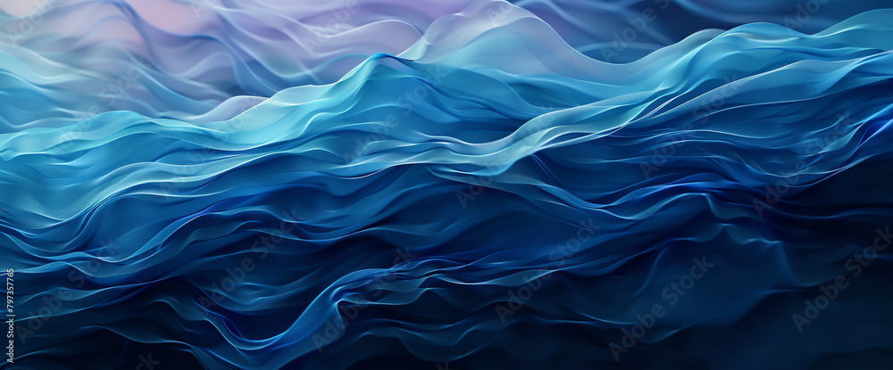 Obraz premium blue smoke background