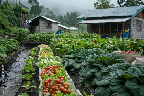  "Small-Scale Farming with Sustainable Practices" © mogamju