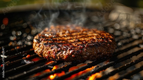 The sizzle of burgers on the grill signaled the start of a backyard barbecue feast.