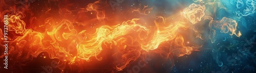 Fire Explosion, A burst of flames frozen in time photo