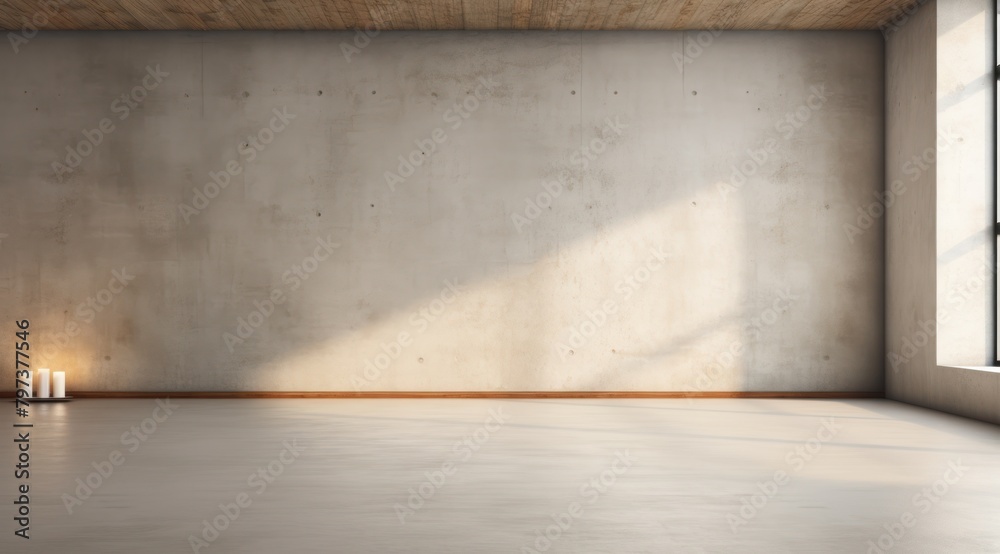 a room with a white wall and wood ceiling a room with a white wall and wood ceiling
