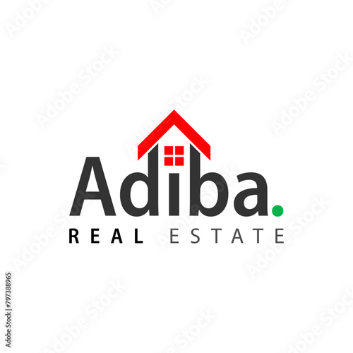 Free Vector Realstate illustration design.