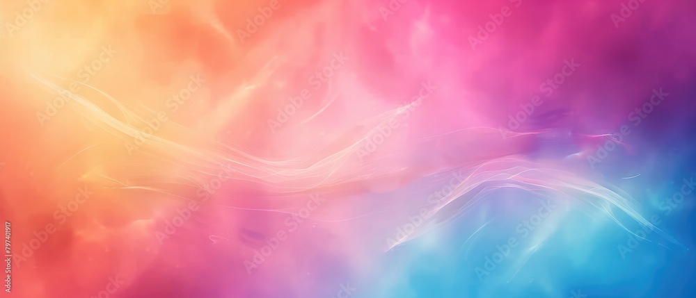 Abstract blurred gradient mesh background. Colorful smooth banner template, Blurred Decorative Design In Abstract Style With Wave, Curve Lines. For Design, Presentation, Business