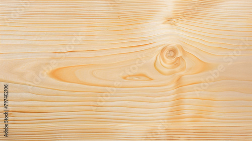 Close-up of natural wood grain pattern on pine board © Vivid Pixels