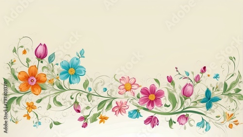 spring floral background