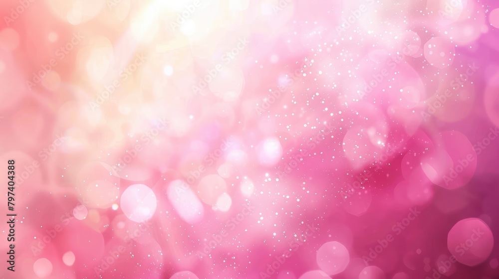 Pink bokeh as an abstract background. Texture
Abstract blur pink background. Gradient pastel background