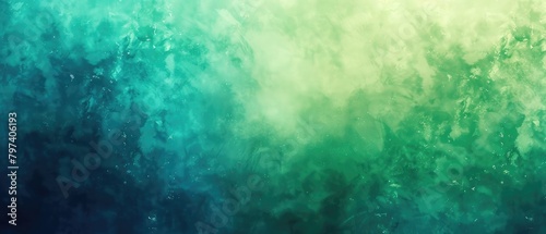 Abstract green blue background. Gradient pastel background, technology background