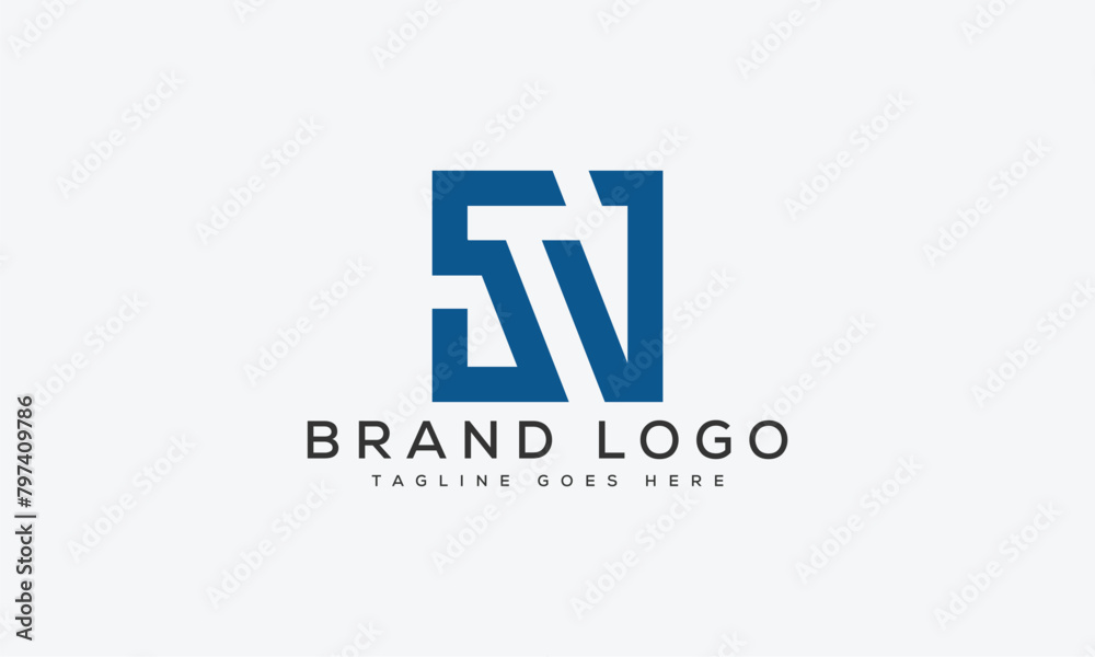 letter SV logo design vector template design for brand letter SV logo design vector template design for brand
