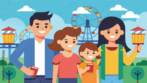 A family goes on a fun day out spending a fraction of the price on amut park tickets by finding discounted passes online.