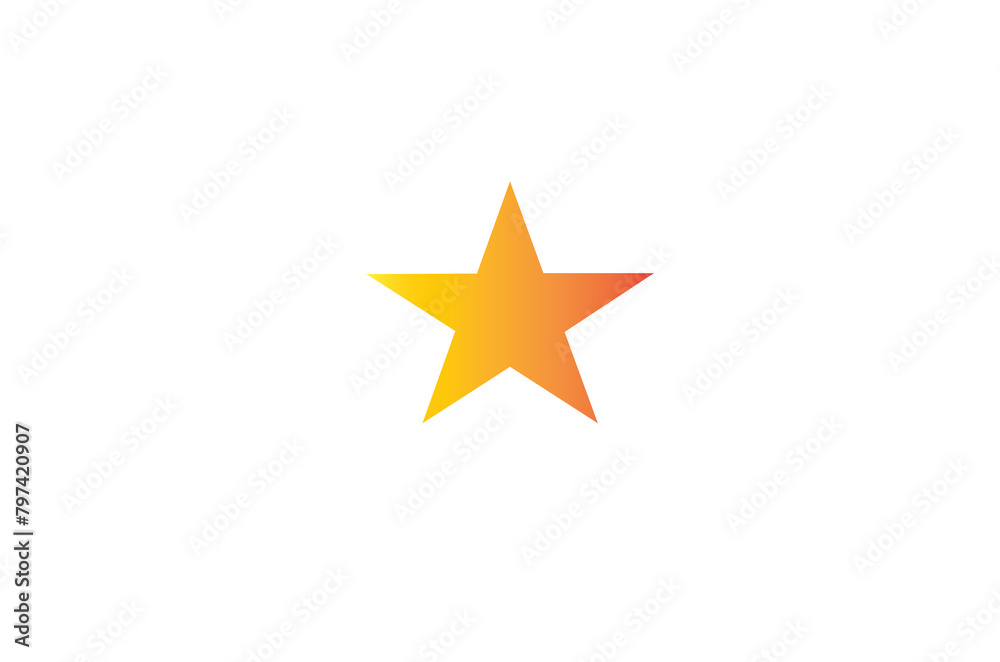 Fototapeta premium star icon