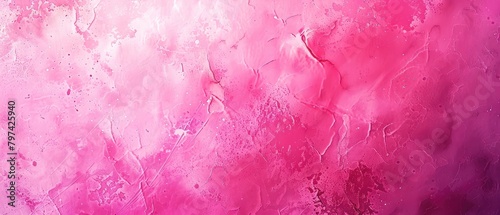 This image has beautiful pink colour texture.Hot pink background with gradient colors, textured border, bright pretty abstract splash background texture for spring website or paper design.Like flower.