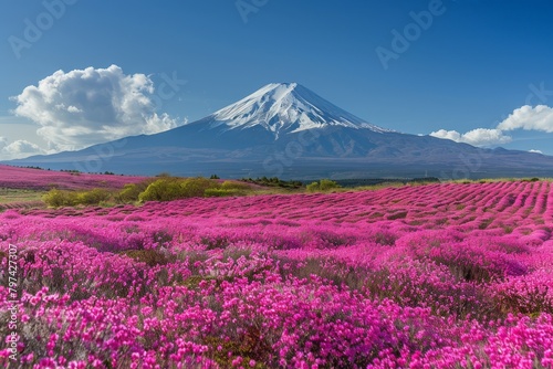  "Fuji Shibazakura Festival in Japan"