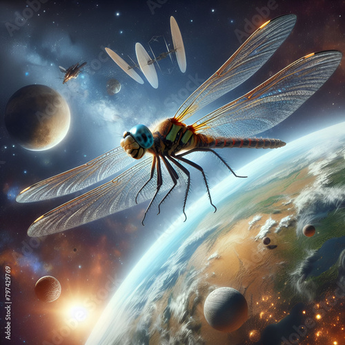 a poster for a dragonfly called dragonfly.
