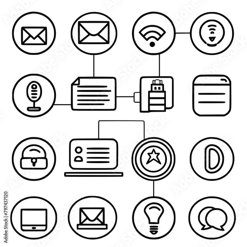 communication icon, business icon, technology icon, speech icon, community icon, cooperation icon, media icon, social icon, teamwork icon, internet icon, marketing icon, network icon, social media ico