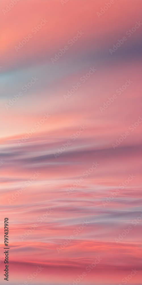 Abstract art with blurred elements and smooth gradient transitioning through pastel hues, creating a soft-focus ambient effect