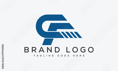 Free Download letter CF logo design vector template design for brand - GFXLoad