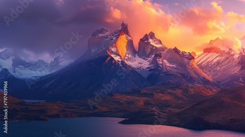  "Torres del Paine National Park in Chile"