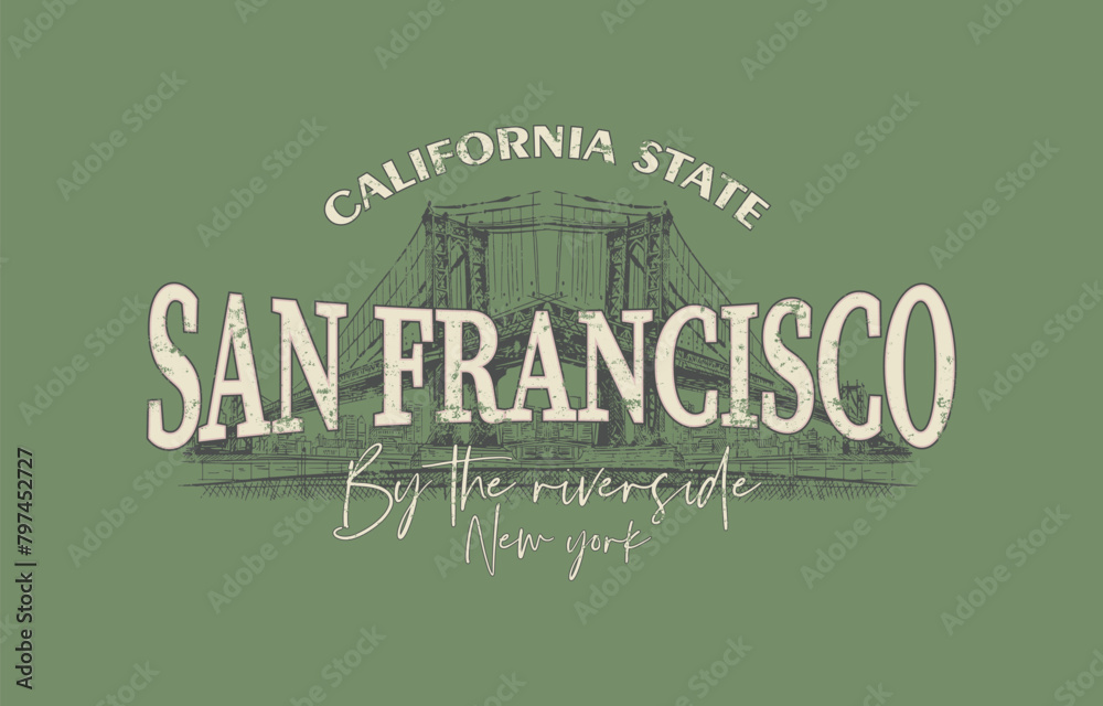 California state, San Francisco. Artwork. California state, San Francisco. Artwork.