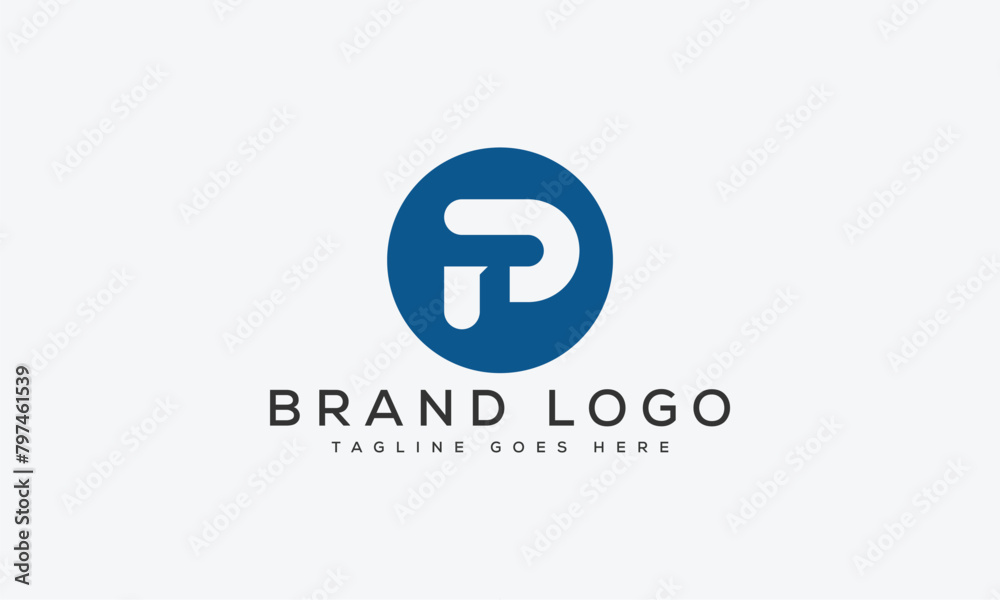 letter TP logo design vector template design for brand letter TP logo design vector template design for brand