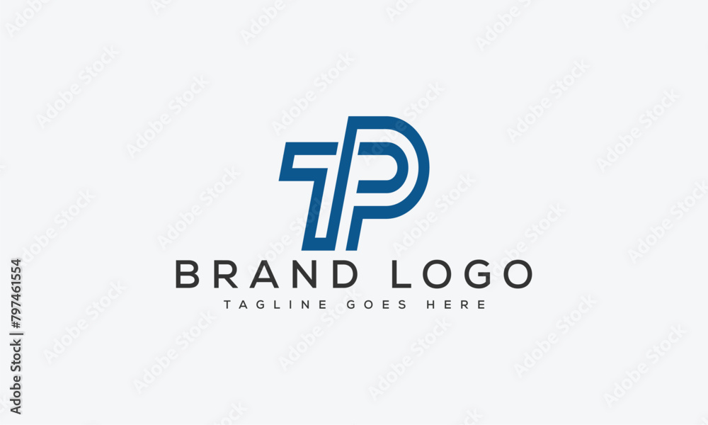 letter TP logo design vector template design for brand letter TP logo design vector template design for brand