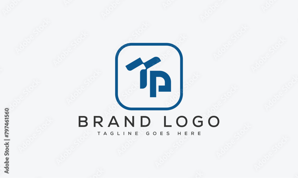 letter TP logo design vector template design for brand letter TP logo design vector template design for brand