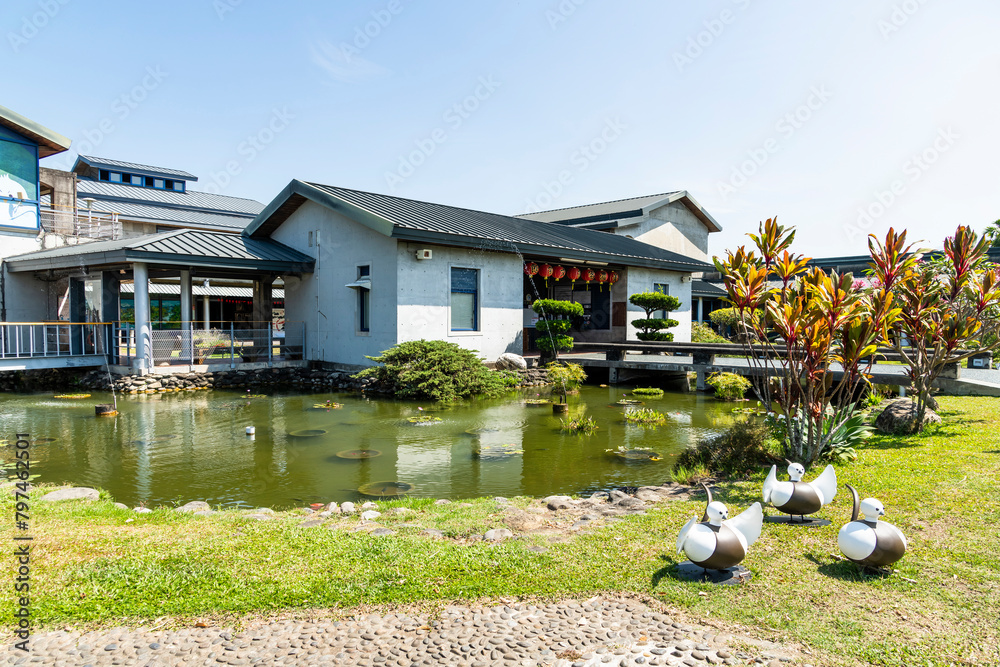 Kaohsiung, Taiwan April 2, 2024 The architectural landscape of