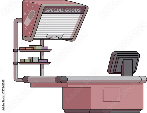 Store cash desk