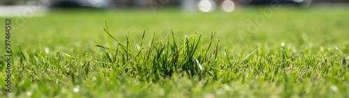 close up of grass in the sun © Balaraw