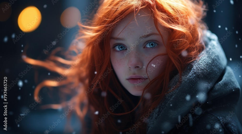 a woman with red hair and freckles a woman with red hair and freckles