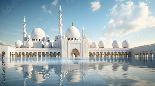 3D mosque islamic