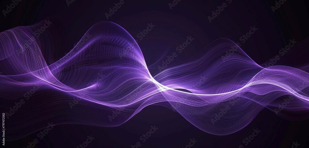 Soft lavender waves ripple through the dark, a delicate dance of light and secrets. Soft lavender waves ripple through the dark, a delicate dance of light and secrets.
