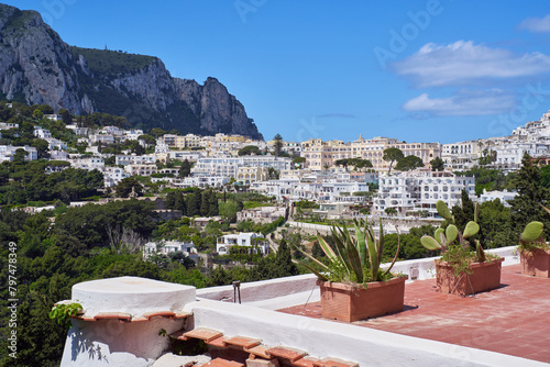 The town of Capri, Campanian Archipelago, Italy
 photo