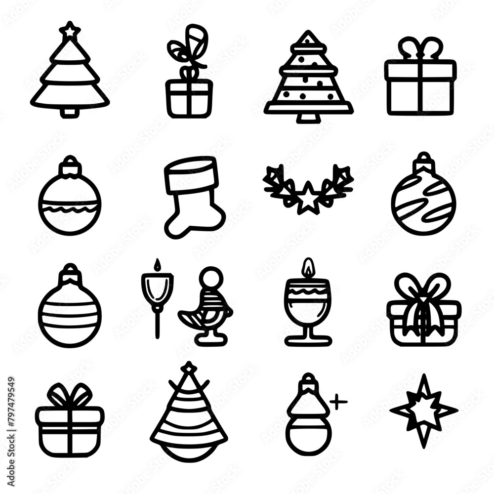 Christmas Icon Set
