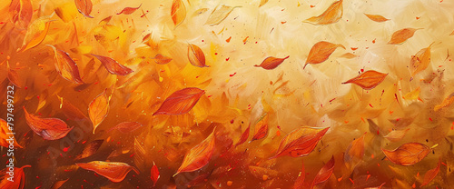 Amber leaves rustle in the autumn breeze, a fiery tribute to the changing seasons.