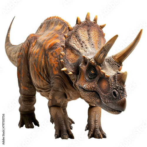triceratops dinosaur isolated on transparent background © Mr.Tom-PNG