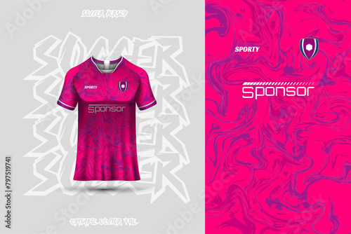 Football jersey design template, suitable for jersey design, background, poster.