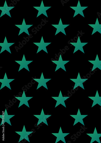 Star green wallpaper 