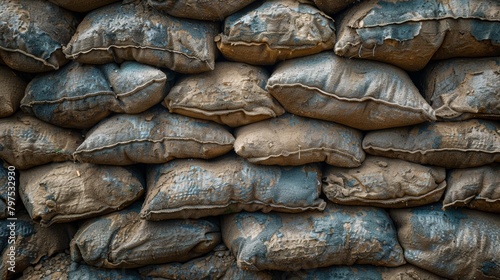 Sandbags are used in numerous applications such as strengthening the shoreline, accumulating debris, forming a protective wall, as well as piled sandbags for protection against natural disasters.