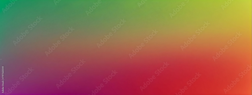 Festive gradient background with cherry red and bright green.