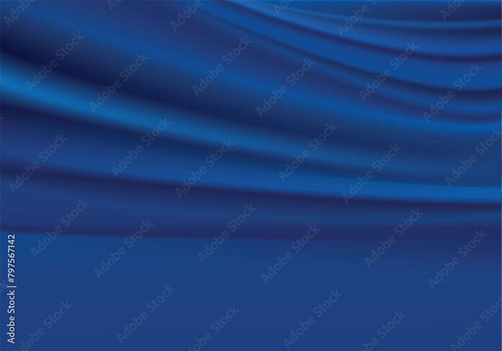 Abstract vector background luxury blue cloth or liquid wave Abstract or blur fabric texture background. Cloth soft wave. Creases of satin, silk, and cotton. Use for flag. illustration EPS 10. Abstract vector background luxury blue cloth or liquid wave Abstract or blur fabric texture background. Cloth soft wave. Creases of satin, silk, and cotton. Use for flag. illustration EPS 10.