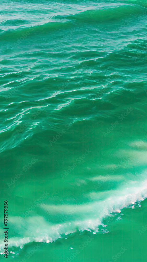 Fototapeta premium waves on the sea