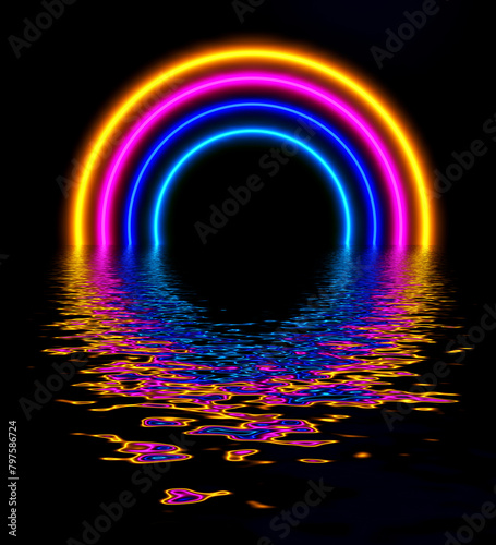 Abstract futuristic backgro...