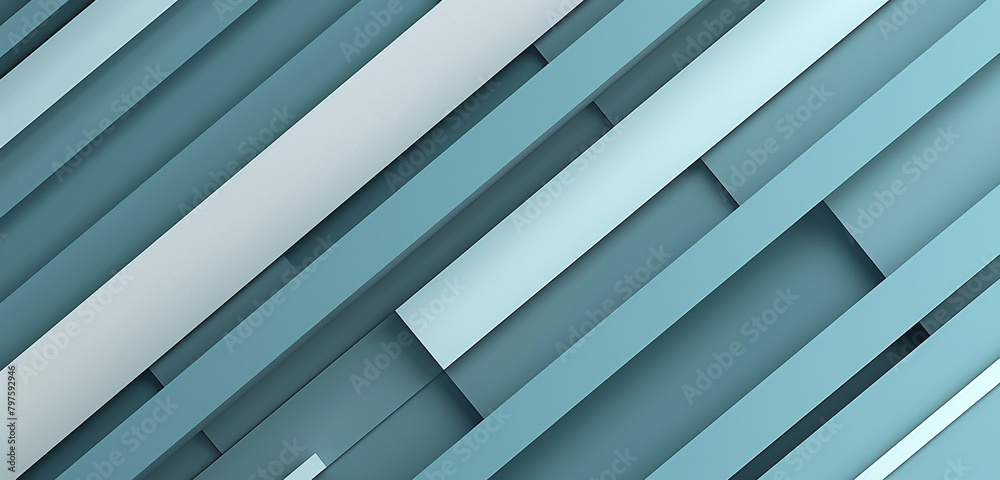 Fototapeta premium Cool arctic blue stripe vector, modern minimalism with a grey blend.