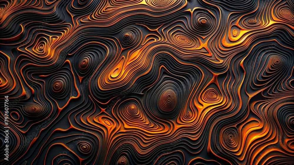 Fototapeta premium Beautiful Topo Wallpaper