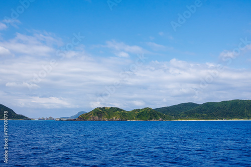                                                                                                             2021   4   27                                                                                                                                                 Reach the Kerama Islands. Passed between Tokashiki Island and Aka Island. In Naha City  Okinawa  Japan