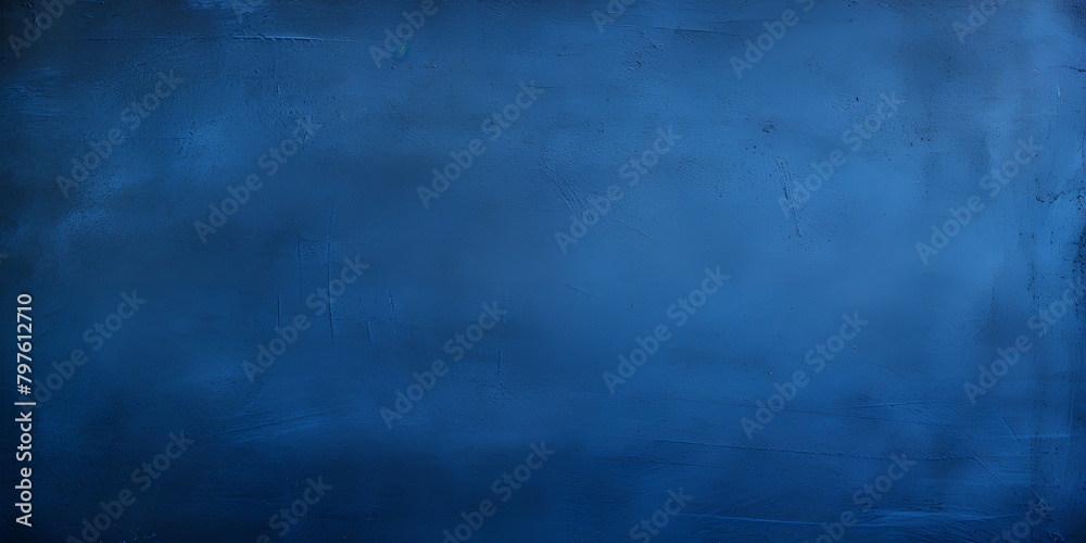Obraz premium Indigo Chalk and Paint on Blackboard Background, Indigo, chalk, blackboard background, texture
