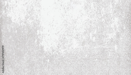grunge white wall  concrete texture. dust  vintage particle and  grain on white background.