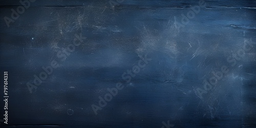 Indigo Chalk and Paint on Blackboard Background, Indigo, chalk, blackboard background, texture